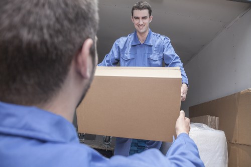 Van loading for a man and a van move